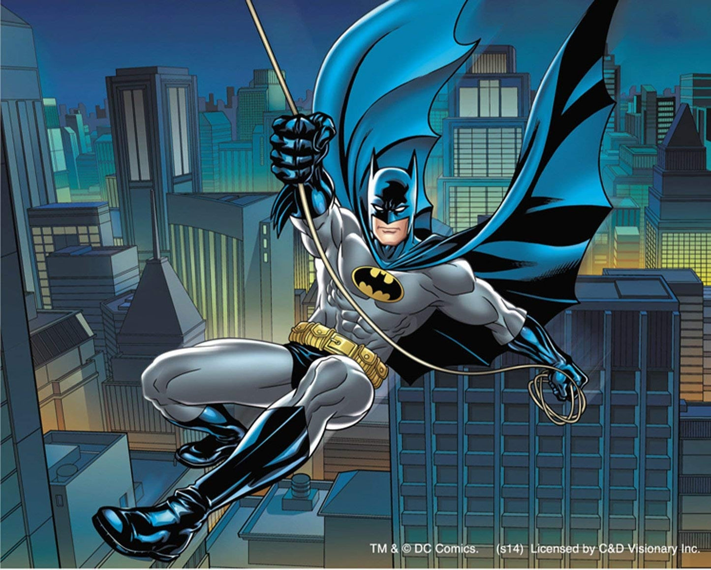 BATMAN Swinging Sticker Decal - Batman Gotham DC Comics