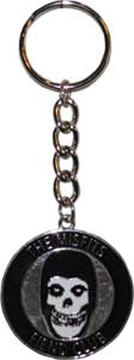 MISFITS Metal Keychain - Fiend Club - Rock Band Keyring Keyfob