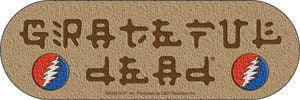 GRATEFUL DEAD Sandstone Logo Rock Sticker Decal - Rock Band