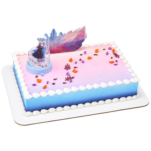 DISNEY FROZEN II Mythical Journey Cake Topper Cake Decoration Decoset Birthday Craft Supply