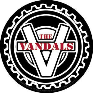 THE VANDALS Logo Cog Rock Sticker Decal - Rock Band