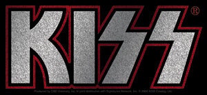 KISS Band Logo Glitter Sticker Decal - Rock Band