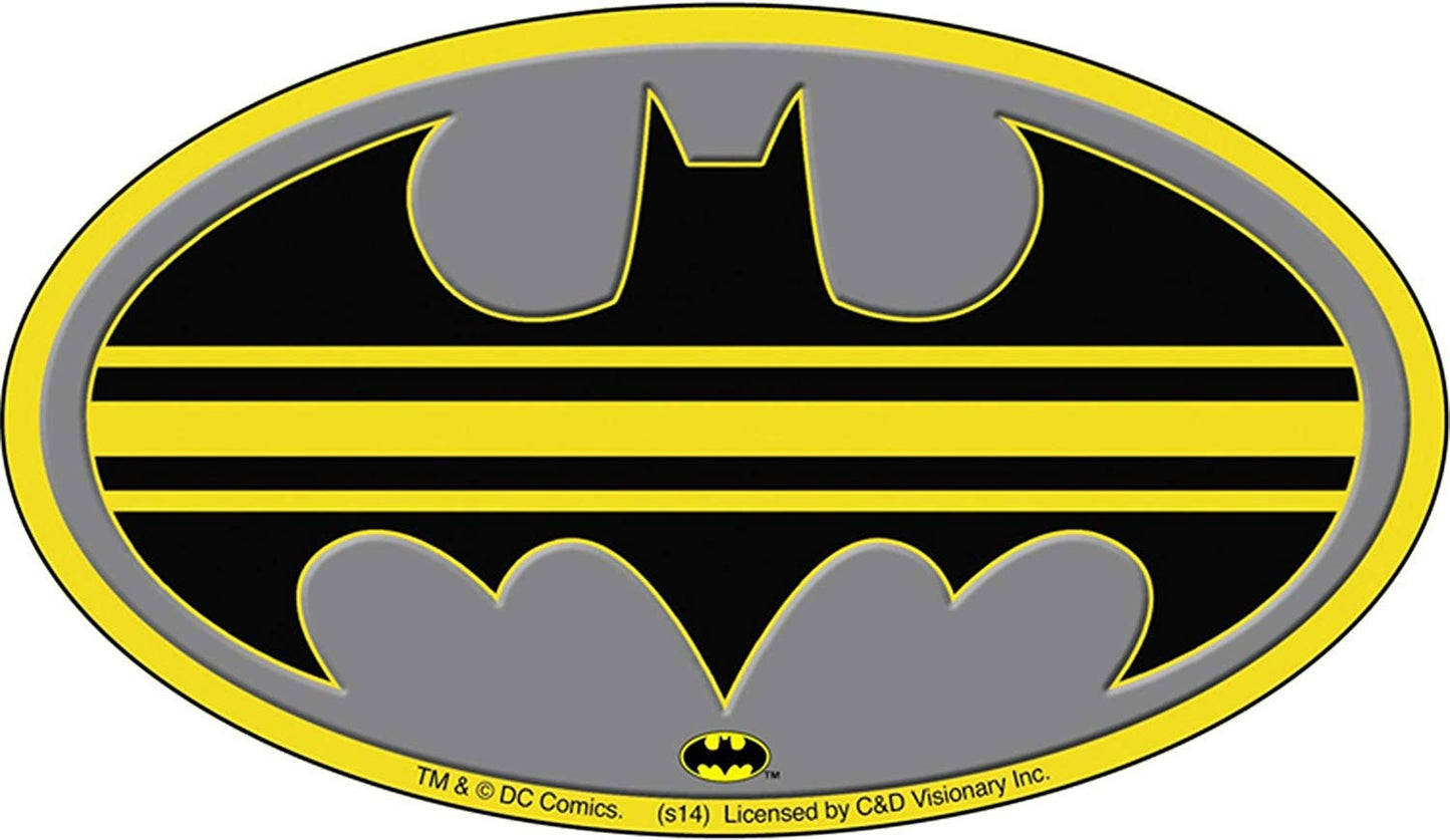 BATMAN Striped Logo Sticker Decal - DC Comics Robin