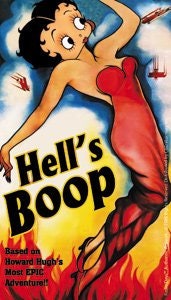 BETTY BOOP Hell's Boop Sticker Decal - Animated Cartoon Animation