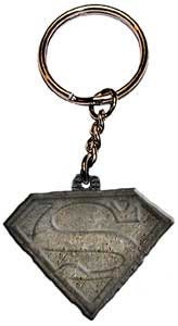 SUPERMAN Metal Keychain - Shield Logo - DC Comics Craft Supply