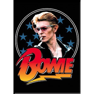 DAVID BOWIE Stars Magnet for Refrigerators and Lockers - Rock Band Craft Supply