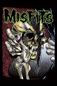 MISFITS Pus Head Magnet for Refrigerators and Lockers - Rock Band