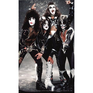 KISS Band In Snow Sticker Decal - Rock Band