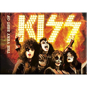 KISS The Very Best Of Magnet for Refrigerators and Lockers - Rock Band
