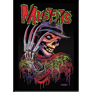 MISFITS Nightmare Freddy Magnet for Refrigerators and Lockers - Rock Band