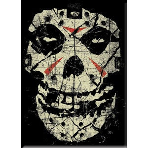 MISFITS Crystal Lake Skull Magnet for Refrigerators and Lockers - Rock Band