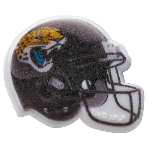 12 JACKSONVILLE JAGUARS Cupcake Rings NFL Cake Toppers for Birthday Party Decoration