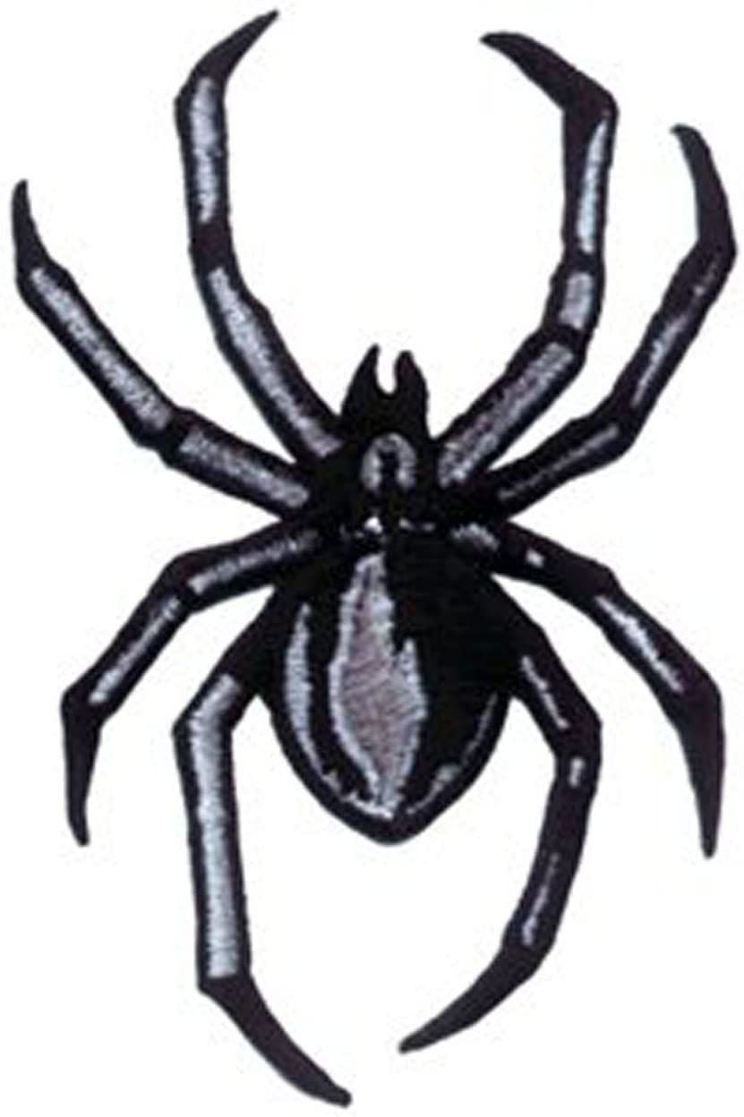 BLACK WIDOW SPIDER Embroidered Patch Applique
