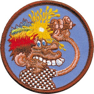 GRATEFUL DEAD Ice Cream Cone Kid Patch - Embroidered Rock Band Patch Applique
