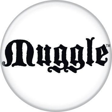 HARRY POTTER Pinback Button Badge - Muggle - Classic Movie! - Round 1.25" Button