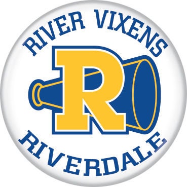 RIVERDALE Pinback Button Badge - River Vixens - Netflix Original Series - Round 1.25" Button