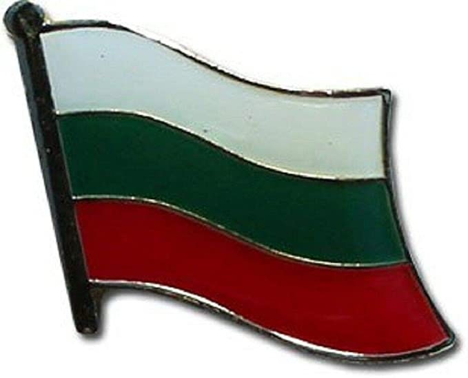 BULGARIA World National Flag Lapel Pin - Enamel Pin for Backpack Tie Shirt Trading Button Pinback