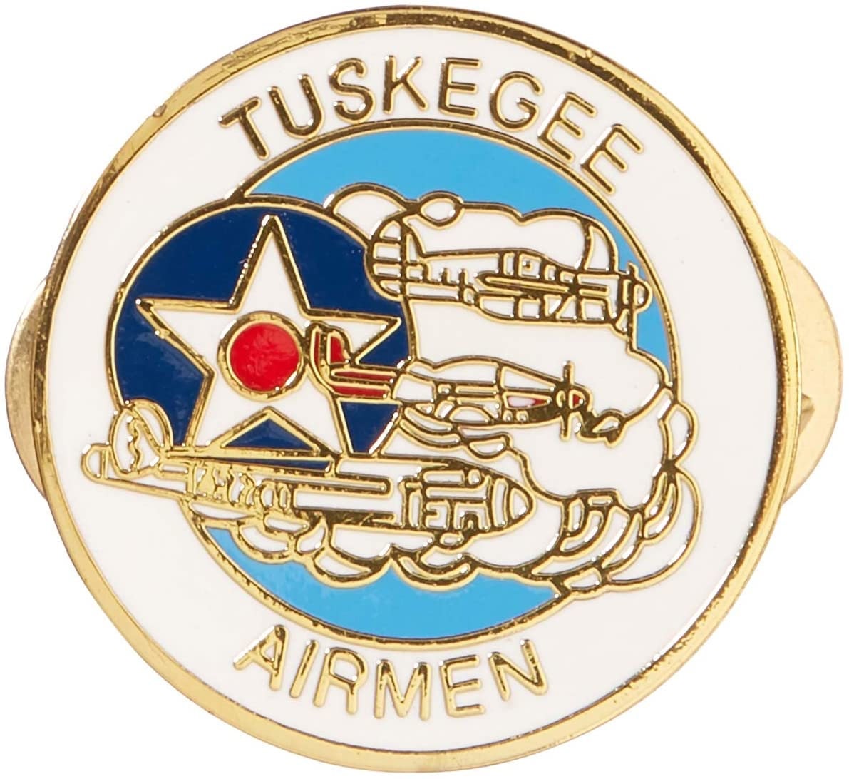 US AIR FORCE Tuskegee Airmen Military Lapel Pin - Enamel Pin for Backpack Tie Shirt Trading Button Pinback