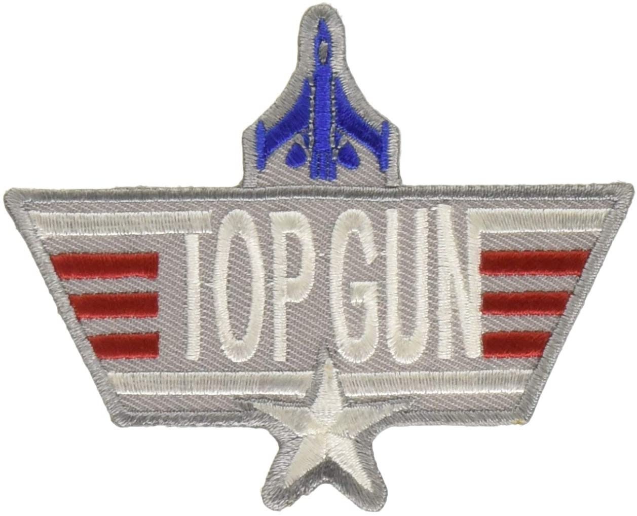 US NAVY Top Gun Grey Movie Embroidered Patch Applique - USN Seals United States Military