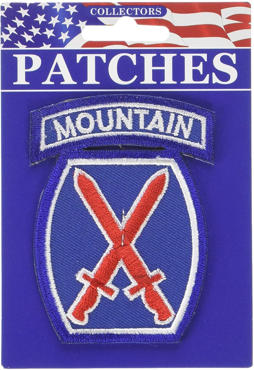 US ARMY 10th Mountain Division Military Embroidered Patch Applique