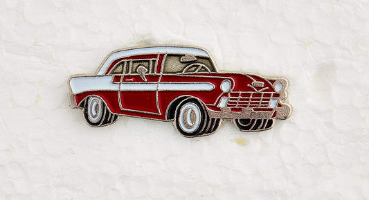 1956 CHEVY HARD TOP Chevrolet Lapel Pin - Enamel Pin for Backpack Tie Shirt Trading Button Pinback