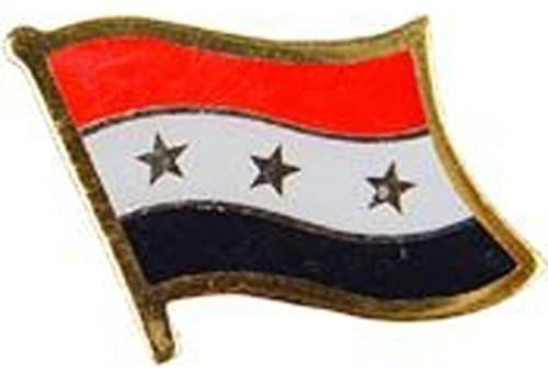 IRAQ World National Flag Lapel Pin - Enamel Pin for Backpack Tie Shirt Trading Button Pinback