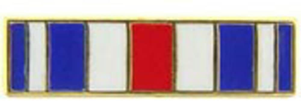 US ARMY Silver Star Ribbon Military Lapel Pin - Enamel Pin for Backpack Tie Shirt Trading Button Pinback Craft Supply