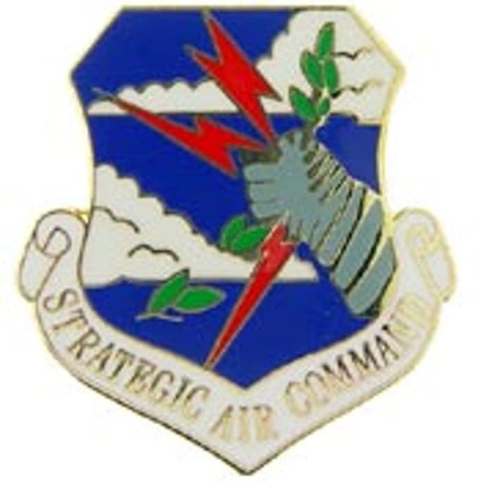 US AIR FORCE Strategic Air Command Military Lapel Pin - Enamel Pin for Backpack Tie Shirt Trading Button Pinback