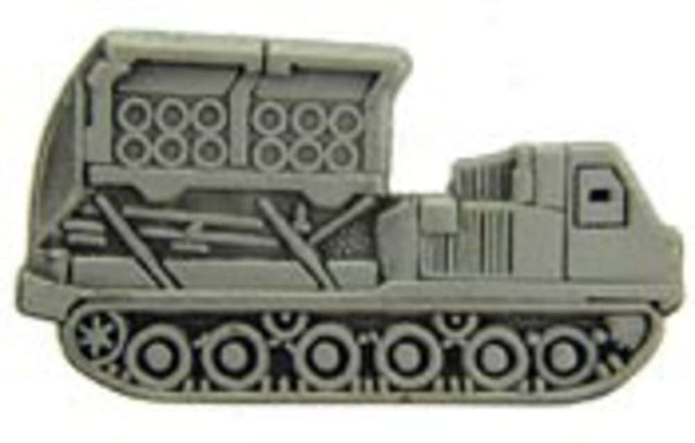 US ARMY Mlrs Tank Military Lapel Pin - Enamel Pin for Backpack Tie Shirt Trading Button Pinback