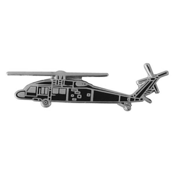 U.S. ARMY Black Hawk Helicopter UH-60 Lapel Pin - Army Tactical Transport Enamel Pin for Backpack Tie Shirt Trading Button Pinback