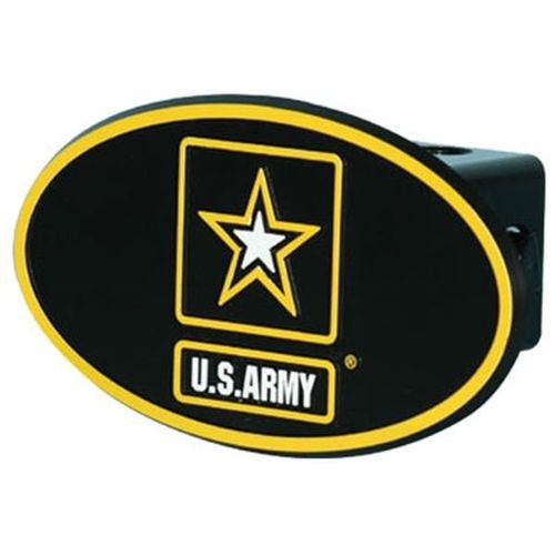 U.S. ARMY Star Logo Hitch Cover - Tow Trailer Hitch Cover Plug Truck Receiver - United States Army