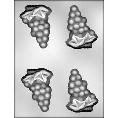 GRAPE CLUSTER Chocolate Candy Mold -- Fruit Purple Grapes