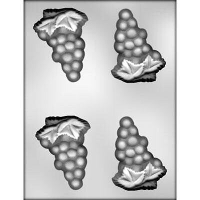 GRAPE CLUSTER Chocolate Candy Mold -- Fruit Purple Grapes Craft Supply