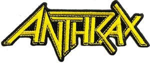 ANTHRAX Band Logo Patch - Embroidered Rock Band Patch Applique