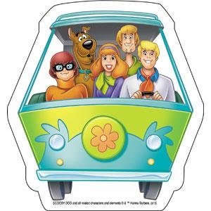 SCOOBY DOO Mystery Machine Van Sticker Decal - Hanna-Barbera Animated Cartoon