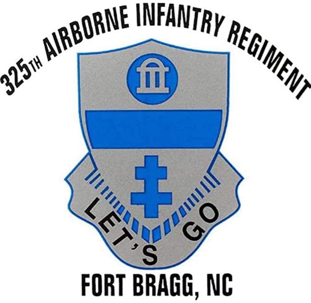 U.S. ARMY 325th Airborne Infantry Regiment Clear Decal Sticker - United States Army Clear Decal For Car Truck Window Vehicle Military