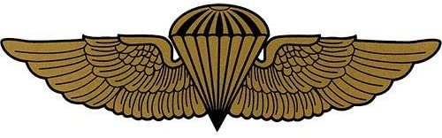 MARINE / NAVY Jump Wings Clear Decal Sticker - United States Navy Marine Corps Clear Decal For Car Truck Window Vehicle Military