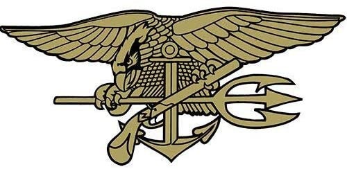 NAVY SEALS Trident Clear Decal Sticker - United States NAVY Clear Decal For Car Truck Window Vehicle Military