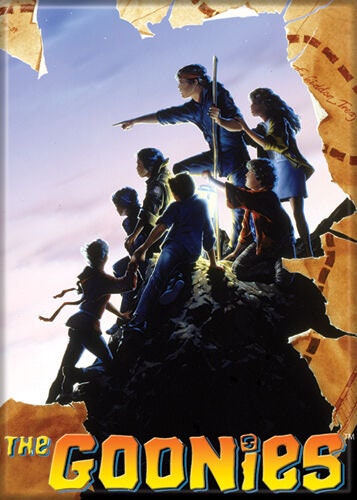 THE GOONIES Ending Scene Poster Magnet for Refrigerators and Lockers Steven Spielberg Movie