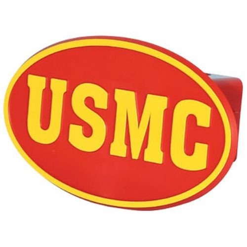 U.S.M.C Marine Corps Hitch Cover - Tow Trailer Hitch Cover Plug Truck Receiver - United States Marines USMC Craft Supply