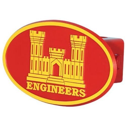 U.S. ARMY Corps of Engineers Hitch Cover - Tow Trailer Hitch Cover Plug Truck Receiver - United States Army Craft Supply