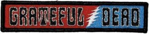 GRATEFUL DEAD 1960's Band Logo Patch - Embroidered Rock Band Patch Applique Sixties