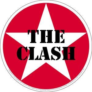 THE CLASH Star Logo Sticker Decal - Rock Band