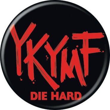 DIE HARD Yippe Ki Yay YKYMF Pinback Button Badge - Movie Bruce Willis John McClane Christmas - Round 1.25" Button