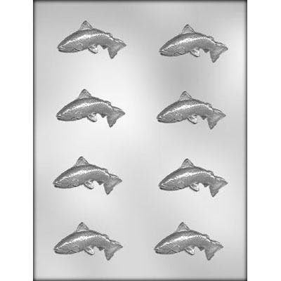 RAINBOW TROUT Chocolate Candy Mold -- Fishing Fish