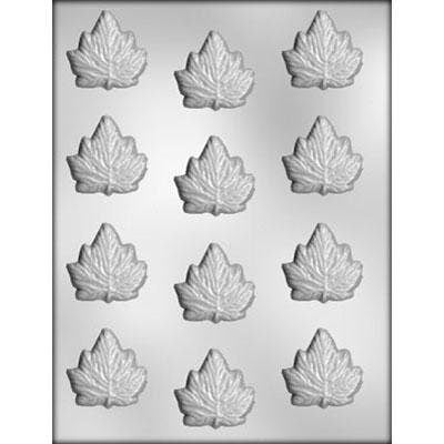 MAPLE LEAVES Chocolate Candy Mold -- Leaf Tree Fall Floral Tree