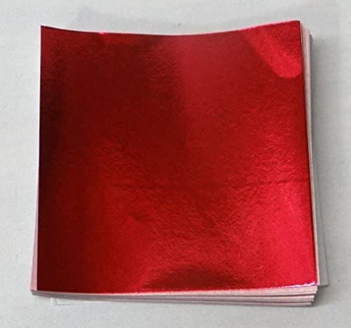 RED Foil Wrappers for Chocolate Candy - 125/pkg