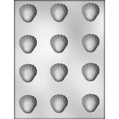 SMALL SHELL Chocolate Candy Mold -- Ocean Sea Shells Clam