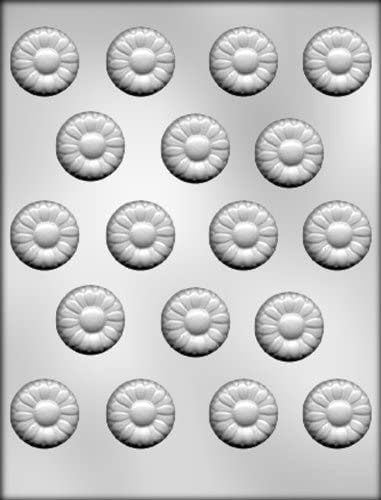 DAISY Pieces Chocolate Candy Mold -- Daisy Flower Floral Lolly Craft Supply