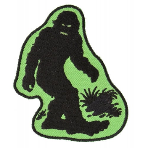 Big Foot Sasquatch Patch - Folklore Woods Embroidered Patch Appliqué